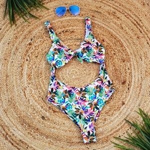 LEAVES COLOR SWIMWEAR